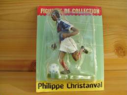 Figurine Starlux Metal Joueur Football 1998  "  Philippe Cristanval   "  N° 26 - Starlux
