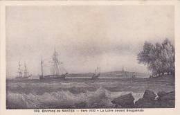 ENVIRONS DE NANTES VERS 1830 LA LOIRE DEVANT BOUGUENAIS Editeur F Chapeau - Bouguenais