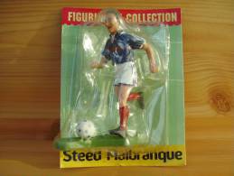 Figurine Starlux Metal Joueur Football 1998  "  Steed Malbranque   "  N° 46 - Starlux