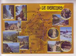 38 Le VERCORS Vassieux Rousset Die Villars-de-Lans La Bourne Saint-Agnan-en-Vercors - Vercors