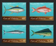 TOKELAU 2012 -Faune Marine, Poissons Des Iles Tokelau - 4V NEUFS *** MNH Set - Tokelau