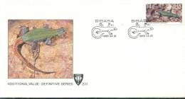 Reptile  , Africa Venda FDC  1986 - Venda