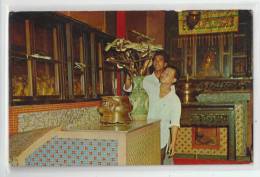 MALAISIE - MALAYSIA -SNAKE TEMPLE - PENANG - TEMPLE DES SERPENTS - OBLITERATION 1973 - Maleisië