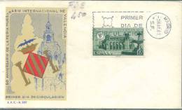 Valencia Fair    Michel 1684  ,  Spain FDC 1967 - Lettres & Documents