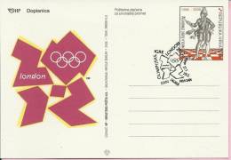 OLYMPIC GAMES LONDON 2012, Zagreb, 27.7.2012., Croatia, Carte Postale - Estate 2012: London