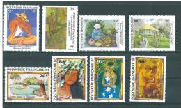 Polynésie: 494/ 497 + 520/ 523 ** - Unused Stamps