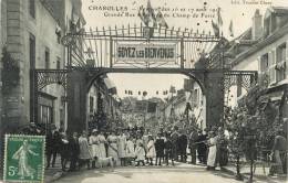 71- Charolles Festival Des 16 Et 17 Aôut Grande Rue à L'entrée Du Champ De Foire - Charolles