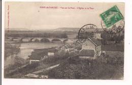 27 - PONT De L´ARCHE : Perspective Sur Le Pont , L'Eglise Et Le Tour - 1922 - Photo A.Lavergne, Vernon - - Pont-de-l'Arche