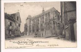 27 - PONT De L´ARCHE :  L´Eglise , Après Restauration - 1904 - Vve Poullain, Rue Du Pont ( éditeur ) - - Pont-de-l'Arche