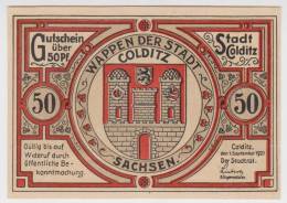 ALEMANIA  50 Pfennig 1-Septiembre-1.921 - Sonstige & Ohne Zuordnung