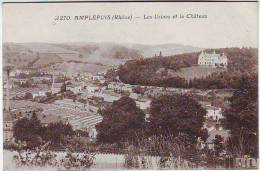 69. AMPLEPUIS . LES USINES ET LE CHATEAU. Editeur S. FARGES - Amplepuis