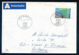 114238 Cover Lettre Brief  1993 BASEL - TRANSPORT EISENBANHVERKEHR OCTI  Switzerland Suisse Schweiz Zwitserland - Storia Postale