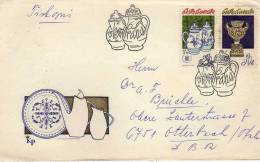 FDC Praha 1977,  Ceramica,  Checoslovaquia - FDC