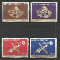 PARAGUAY 1964 - SPACE FLIGHTS - 4 DIFFERENT - MNH MINT NEUF NUEVO - South America