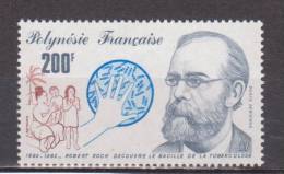 (SA0291) FRENCH POLYNESIA, 1982 (Robert Koch And Century Of The Discovery Of The TB Bacillus). Mi # 346. MNH** Stamp - Unused Stamps