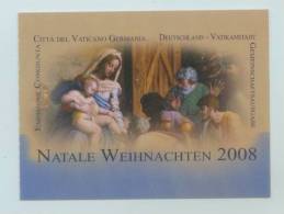 2008 VATICANO LIBRETTO NATALE CARNET PAPA BENEDETTO XVI° - Cuadernillos