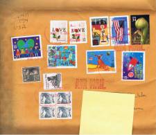 USA 1938 1982 1999 2001 Mi 428 1523D 1523E 1590 3372-75 3400BE 3443 3461 2385 Brief - Covers & Documents