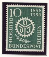 1956 Germany Berlin Complete MNH German Engineers Centennial Set Of 2 Stamps - Nuovi