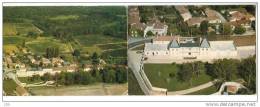 3362 - Margaux  - Château Arcins - Gironde - Carte Double - 2 Vues Aériennes - Au Dos : Tarif - Margaux
