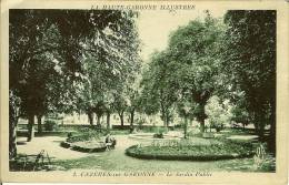 CP De Cazéres-sur Garonne  " Le Jardin Public " . - Muret