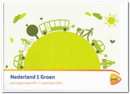 Nederland 2011, Postfris MNH, Folder 441,  The Environment - Ongebruikt