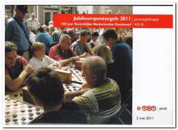 Nederland 2011, Postfris MNH, Folder 435B, Checkers - Nuevos