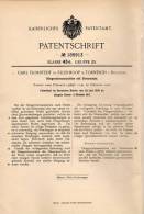 Original Patentschrift - C. Florstedt In Ellerhoop B. Tornesch I. Holstein , 1905 , Düngerstreumaschine , Landwirtschaft - Machines