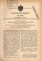 Original Patentschrift - G. Green In Bexhill On Sea , 1905 , Steuerung Für Explosionskraftmaschinen !!! - Machines
