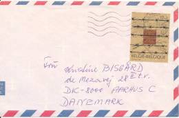 Belgium Air Mail Cover Sent To Denmark 22-5-1997 Single Stamped (the Cover Is Cut In The Left Side) - Altri & Non Classificati