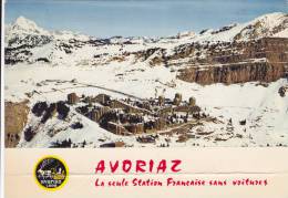 AVORIAZ 74, VUE AERIENNE CLICHE LOÏC JAHAN - Avoriaz