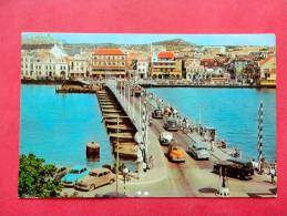 Netherland Antilles > Curaçao  Classic Autos On Queen Emma Ponton Brid   Early Chrome ================  =======  Ref 697 - Curaçao