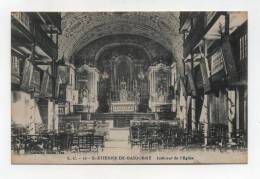 CPA  64 : ST ETIENNE DE BAIGORRY   Int église    A   VOIR   !!!!! - Saint Etienne De Baigorry
