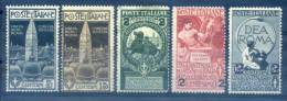 ITALY - 1912/13, 5 VALUES - V6396 - Other & Unclassified