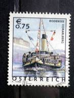 Austria - 2003 - Mi.nr.2416 - Used - Ferienland Österreich - Steamer "Hohentwiel" On Lake Constance - Definitives - Used Stamps