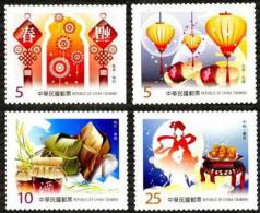 TAIWAN 2012 - Festival Traditionnel - 4v Neuf // Mnh - Unused Stamps