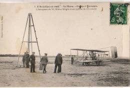 Aviation    Auvours    Wilbur Wright - Aviateurs