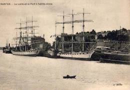 Nantes   Voiliers Au Port Ste Anne - Sailing Vessels