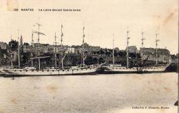 Nantes   Voiliers  Devant Ste Anne - Sailing Vessels