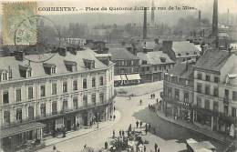 Allier : Oct12 900 : Commentry  -  Place Du 14 Juillet  -  Rue De La Mine - Commentry