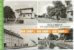 „Goldbeck, Kr. Osterburg-Altmark“ Um 1970/1980, Ansichtskarte  Ungebrauchte Karte - Osterburg