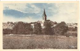 Cpa Brioux Vue Sur Le Bourg - Brioux Sur Boutonne