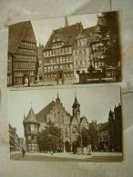 Hildesheim  2 Postcards  RPPC       D80492 - Hildesheim