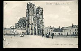 80 CORBIE / Place Thiers Et L'Eglise / - Corbie