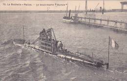 20866 LA ROCHELLE-PALICE (France ) / Le Sous-marin " OURSIN " -76 B LL R -tampon Convoyeur La Palice à La Roch. - Sous-marins