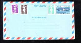 AEROGRAMME 4,2 Fr COVER FRANCE. - Aérogrammes