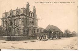 BRASSERIE DEJUMME ET RUE DE LA MER  - SAINT POL SUR MER - Saint Pol Sur Mer