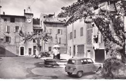 ¤¤  -   10.742   -  AURIOL   -  Place Sainte-Barbe  -  Voitures , 4L ,CV  -  Fontaine    -  ¤¤ - Auriol