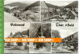 „Schirnrod/Thür. Wald“ Um 1970/1980, Ansichtskarte  Ungebrauchte Karte - Rudolstadt