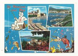 Cp, 83, Sainte-Maxime, Multi-Vues, Voyagée 1967 - Sainte-Maxime