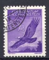 Liechtenstein 1934 Unif. A9B Usato/ Used VF/F - Luchtpostzegels